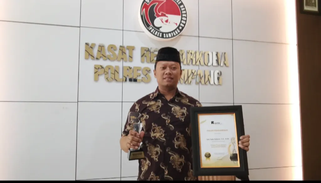 Iptu Yuda Yulianto Raih Awarding Ketik.com 2026 sebagai Pelopor Pengungkapan Kasus Kakap Narkoba