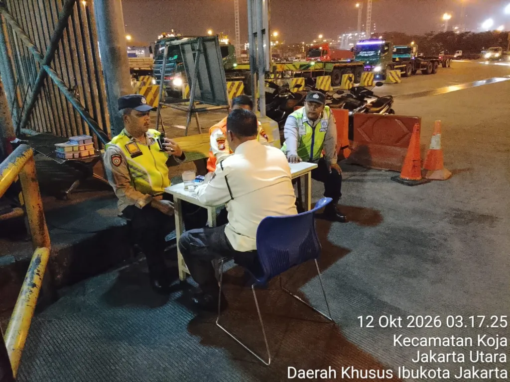Polres Pelabuhan Tanjung Priok, Pastikan Situasi Kamtibmas di JICT Aman dan Kondusif