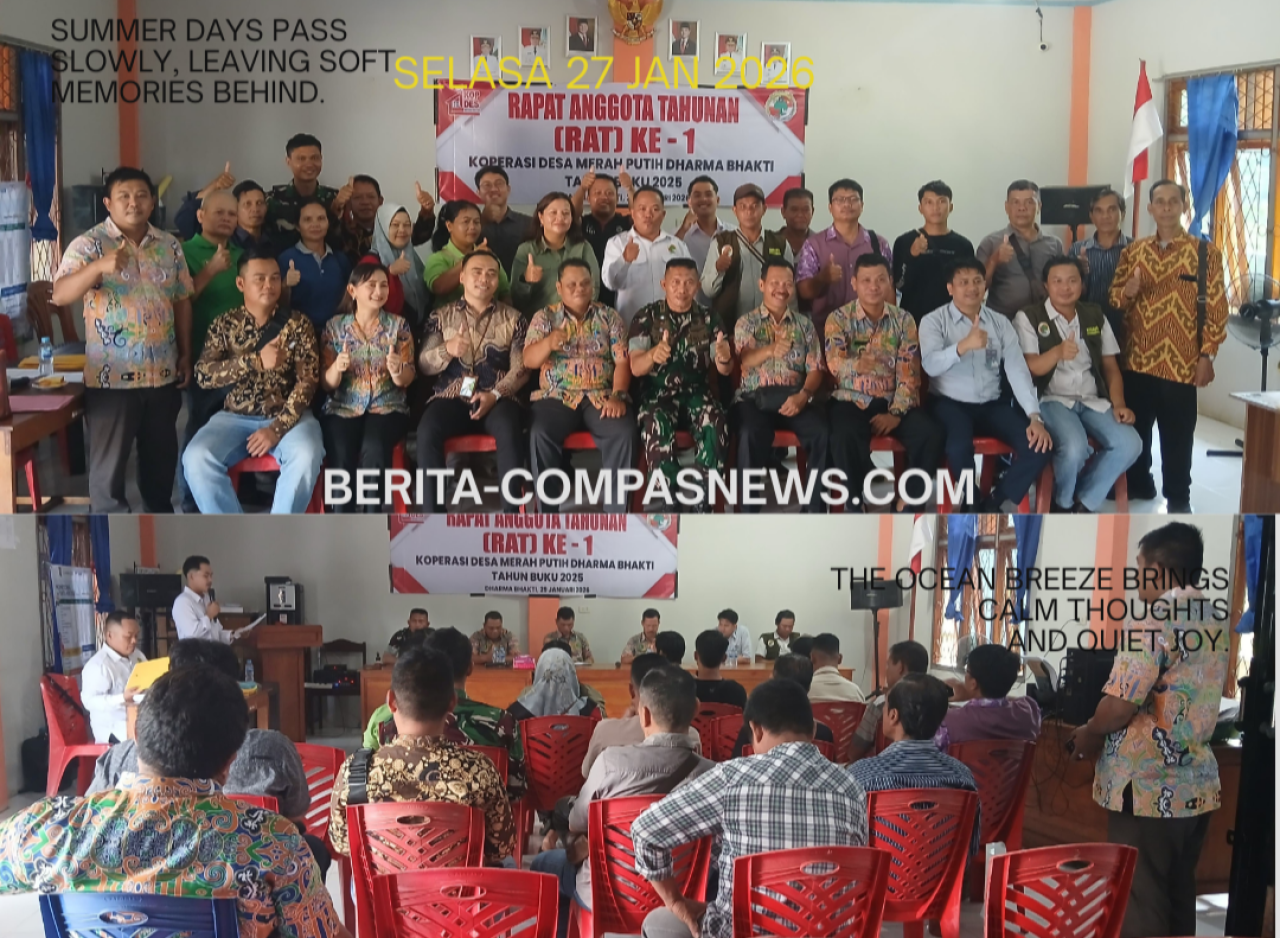 Koperasi Desa Merah Putih Dharma Bhakti: Wujudkan Transparansi Melalui RAT Ke-1