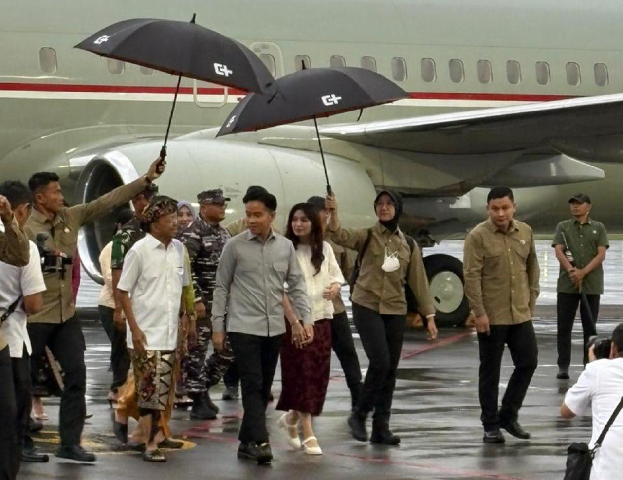 Kunjungan Kerja ke Bali, Wakil Presiden Disambut Pengamanan Terpadu di Bandara Ngurah Rai