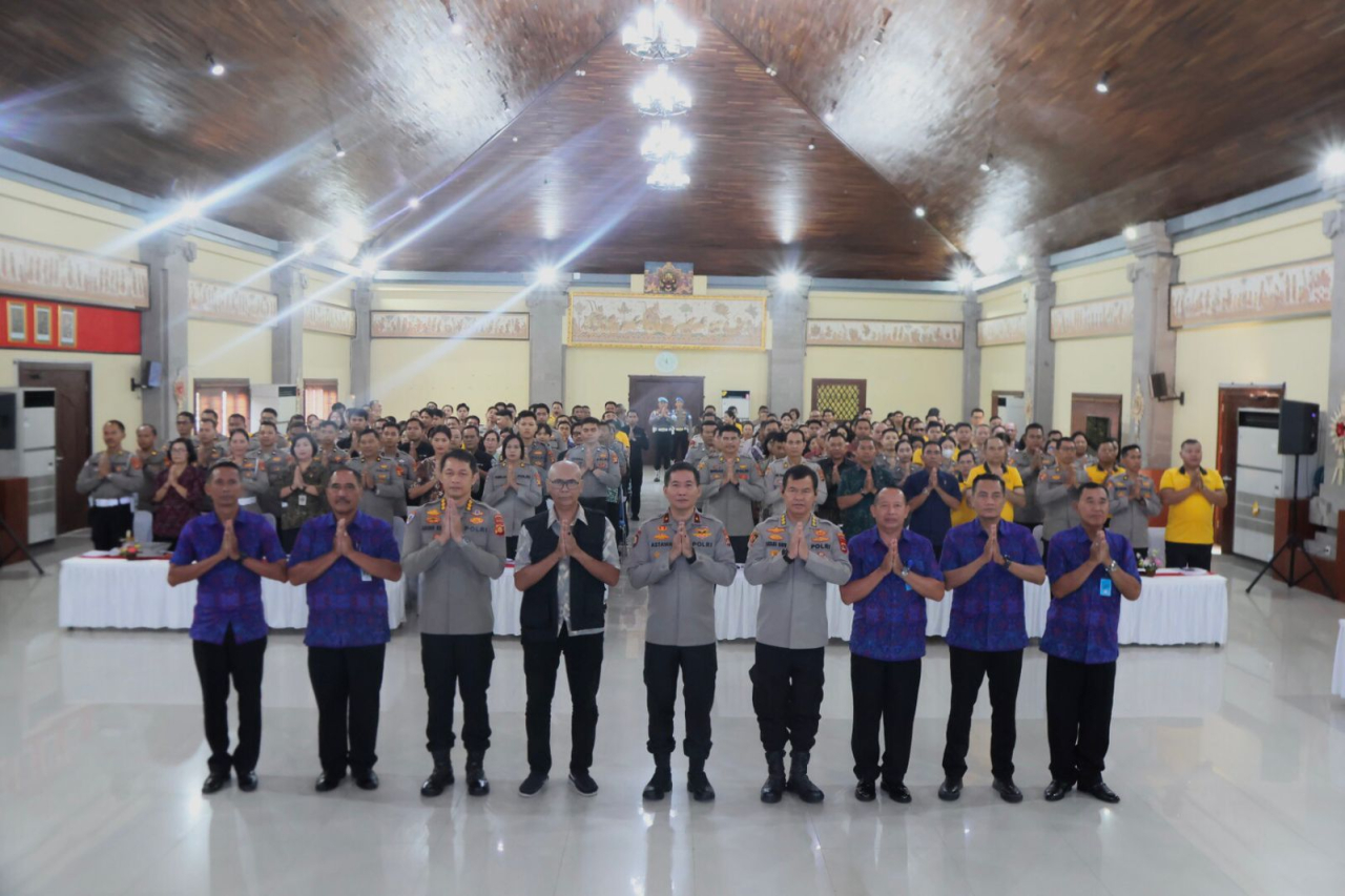 Buka RAT Primkoppol Staf Polda Bali, Ini Penyampaian Wakapolda Bali