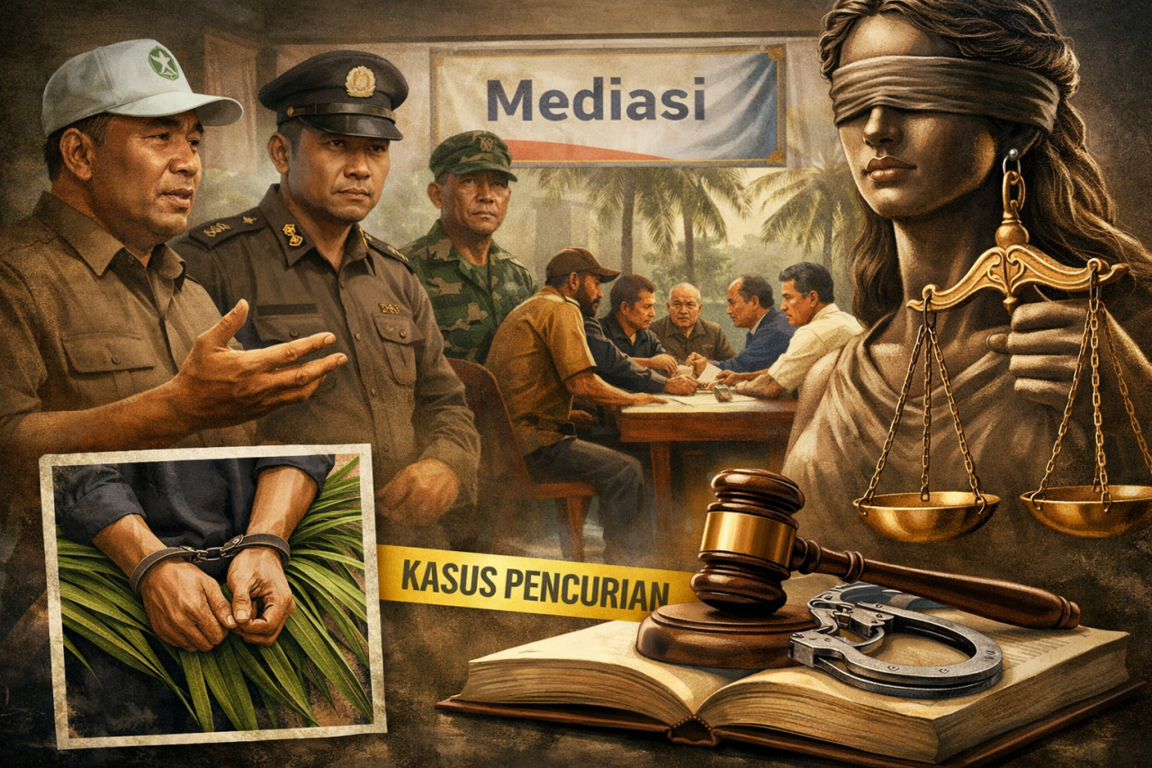 Mediasi atau Penutupan Fakta? Dugaan Pencurian Janur di Perbatasan Lumajang–Malang Menyisakan Banyak Kejanggalan