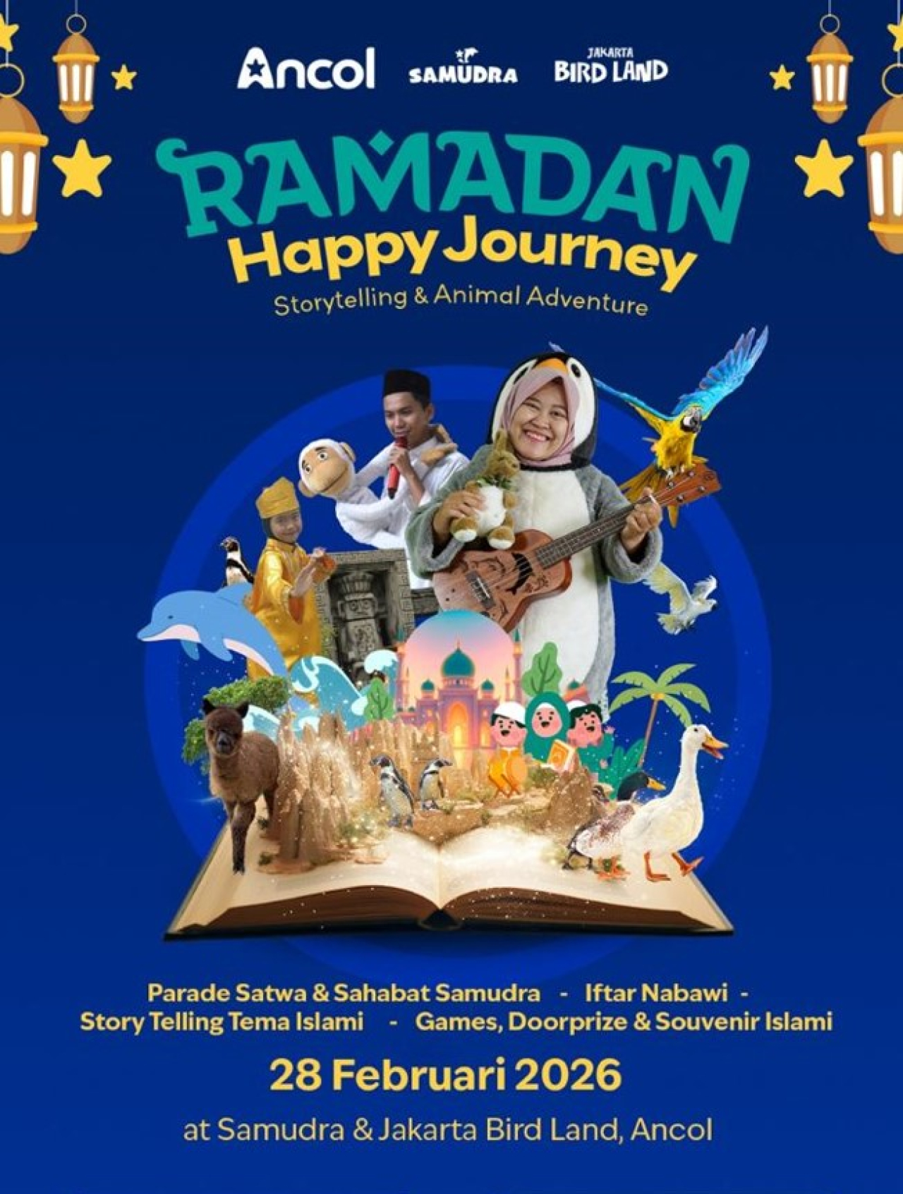 Ancol Rayakan Ramadhan dengan Program Gratis Masuk, Ramadhan Happy Journey, dan Promo Puasa. 