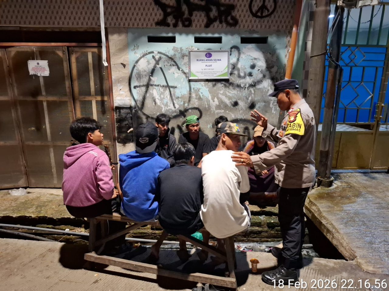 Polres Tanjung Priok Intensifkan Patroli KRYD, Sambang Satkamling & Ajak Pemuda Jaga Kondusivitas  Ramadhan. ya lh yl7