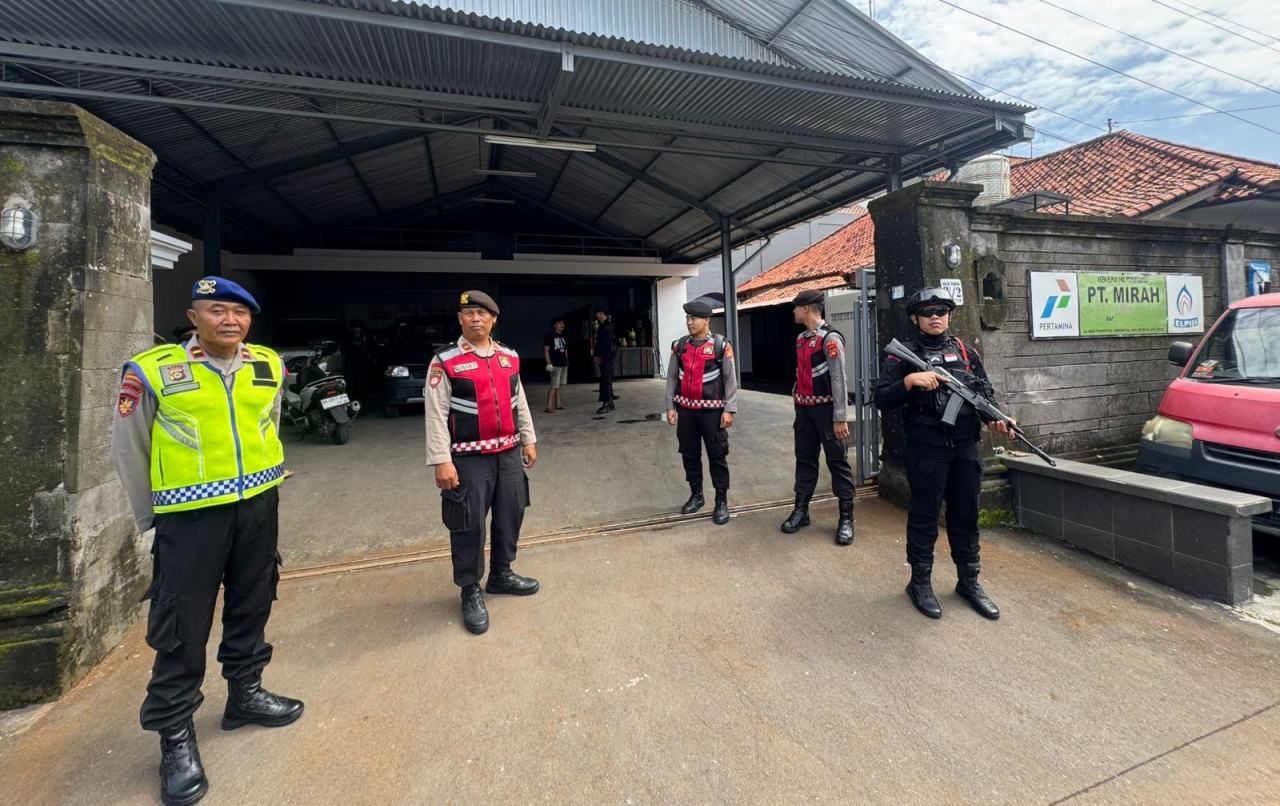 Cegah Kelangkaan Saat Hari Raya, Polda Bali Turun Cek Distributor Gas Elpiji