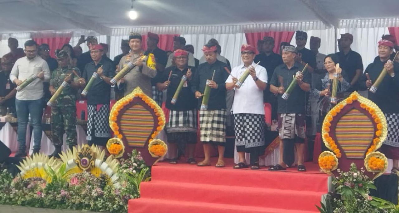 Semarakkan Rangkaian Nyepi Caka 1948, Kasdim Tabanan Hadiri Festival Ogoh-Ogoh Singasana III 2026
