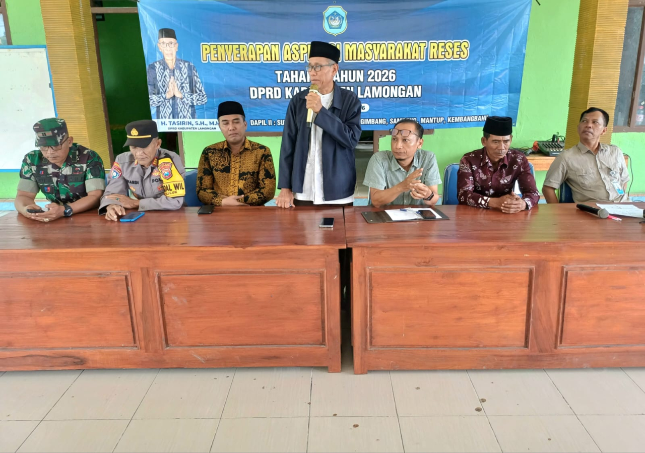 DPR Peduli, H. Tasirin dan H. Thoriq Majiddanor Didukung Warga Lamongan Lanjutkan Pengabdian 2029–2034