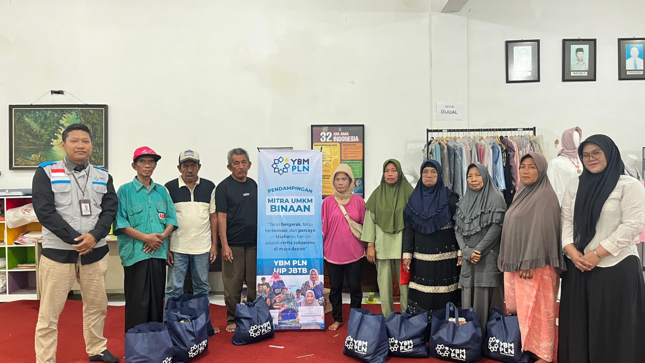 Pendampingan UMKM Binaan, YBM PLN UIP JBTB Dorong Penguatan Usaha dan Sertifikasi Halal