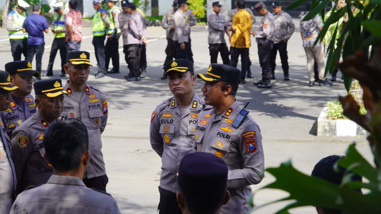 Polrestabes Surabaya Siapkan 22 Titik Kanalisasi Untuk Pelayanan Pengamanan May Day 2026