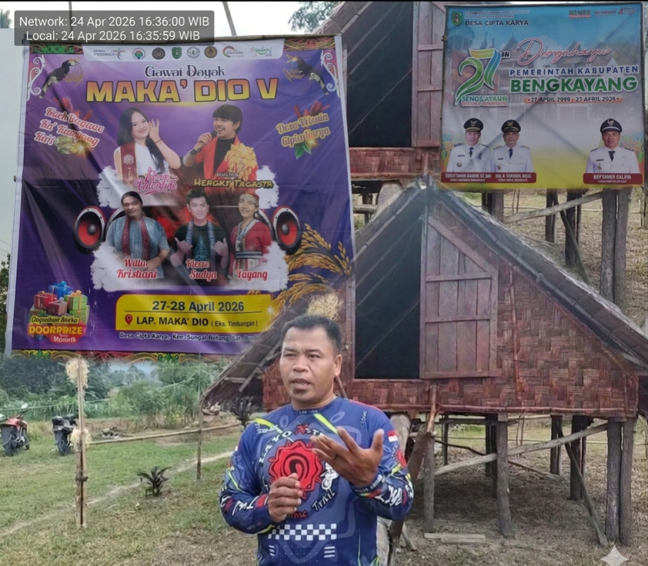 Syukuran Panen, Desa Cipta Karya Gelar Gawai Dayak Maka’ Dio V