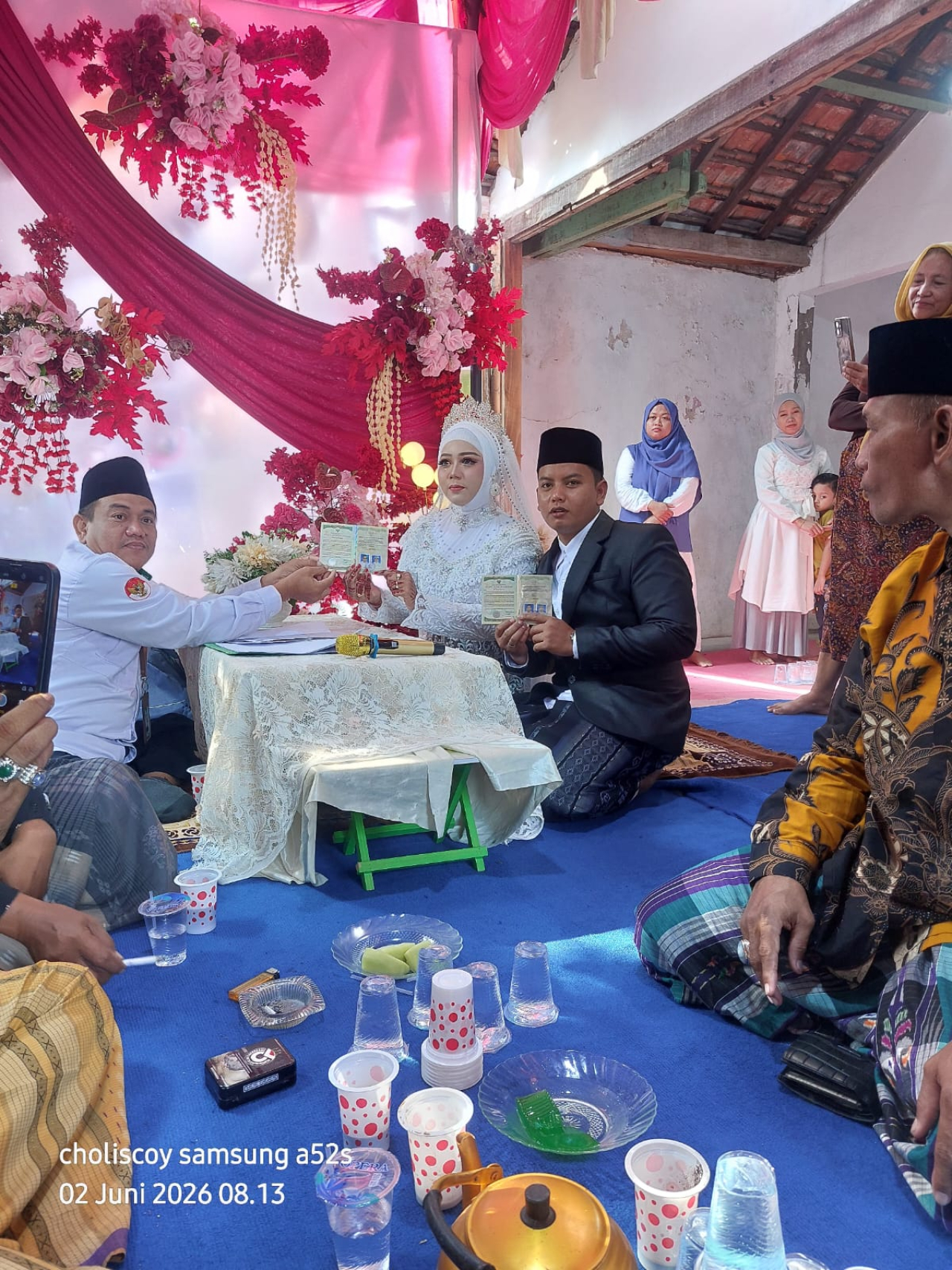 Sah Menjadi Pasangan Suami Istri, Nafisatun Nufus dan Abdul Razak Awali Rumah Tangga dengan Doa dan Kebahagiaan