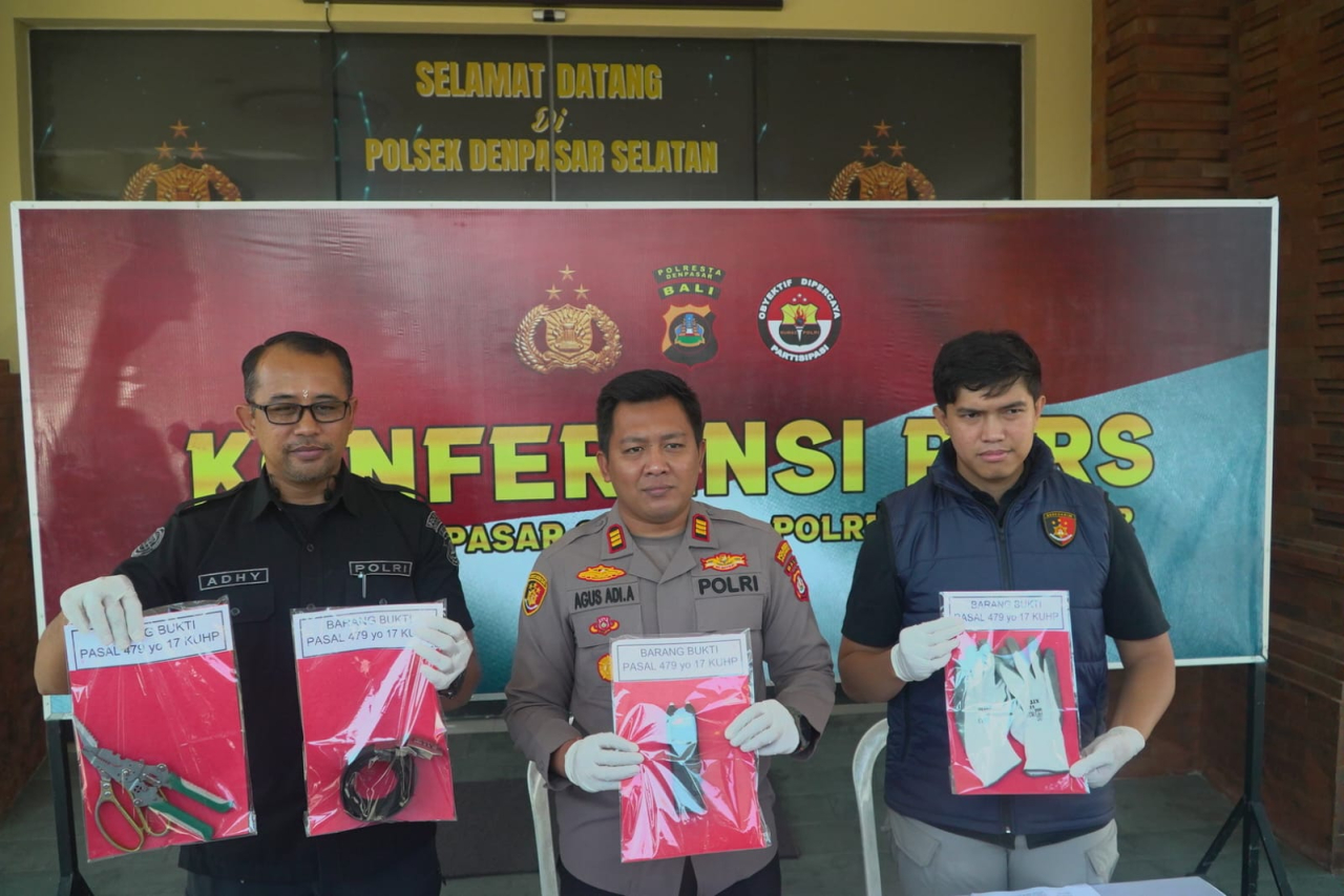 Viral di Medsos, Pelaku Percobaan Pencurian dengan Modus Setrum di Denpasar Selatan Berhasil Diamankan