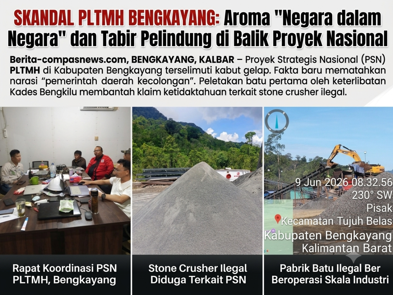 Skandal PLTMH Bengkayang: Aroma "Negara dalam Negara" dan Tabir Pelindung di Balik Proyek Nasional