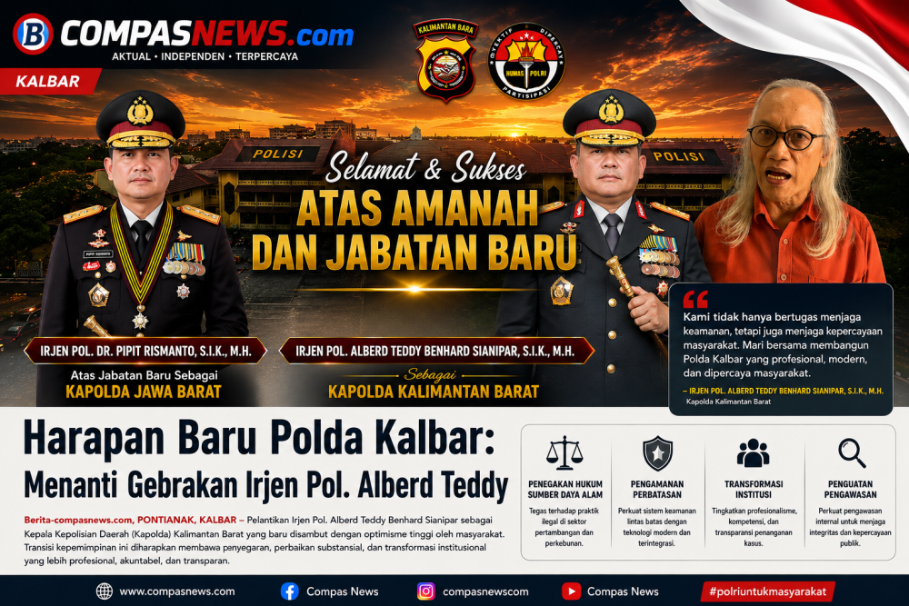 Harapan Baru Polda Kalbar: Menanti Gebrakan Irjen Pol. Alberd Teddy