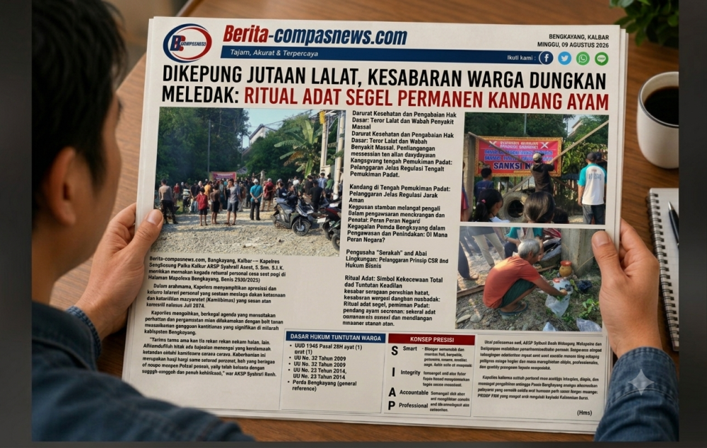Dikepung Jutaan Lalat, Kesabaran Warga Dungkan Meledak di Kandang Ayam.
