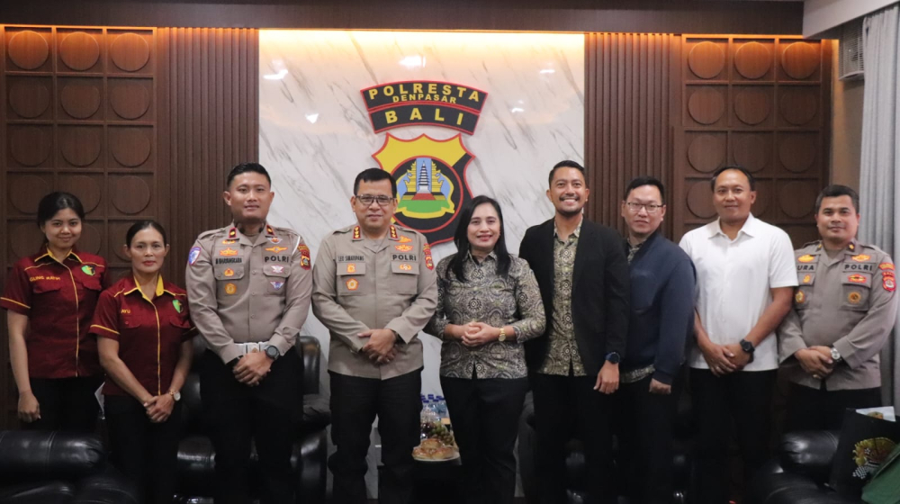 Polresta Denpasar Terima Audiensi BPJS Kesehatan Perkuat Sinergi Pelayanan JKN dan Penanganan Laka Lantas