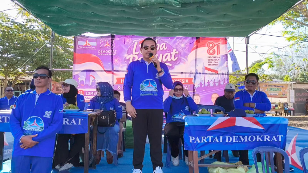 Semarak Lomba Rakyat DPC Demokrat Sumenep, Pererat Kebersamaan Warga di HUT ke-81 RI dan HUT ke-25 Demokrat