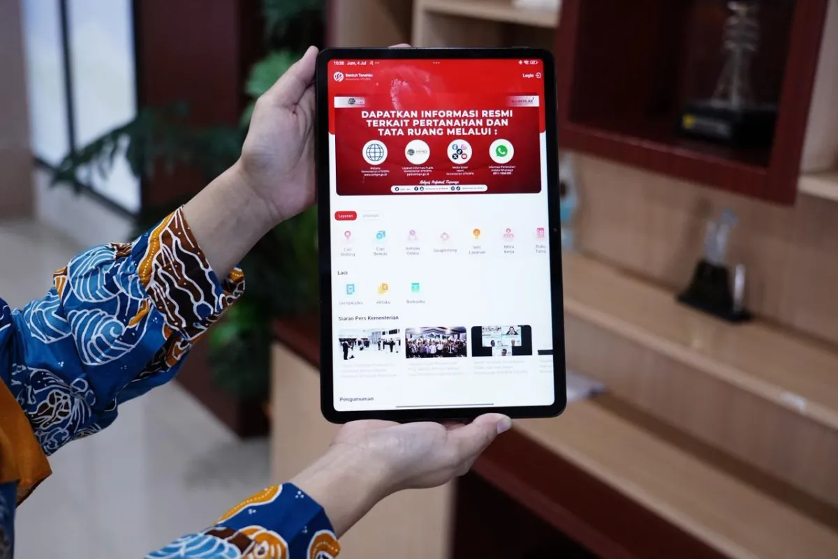 Tak Perlu Khawatir Rusak Atau Hilang, Kantah Tabanan Ajak Masyarakat Manfaatkan Brankas Elektronik Sertipikat Tanah