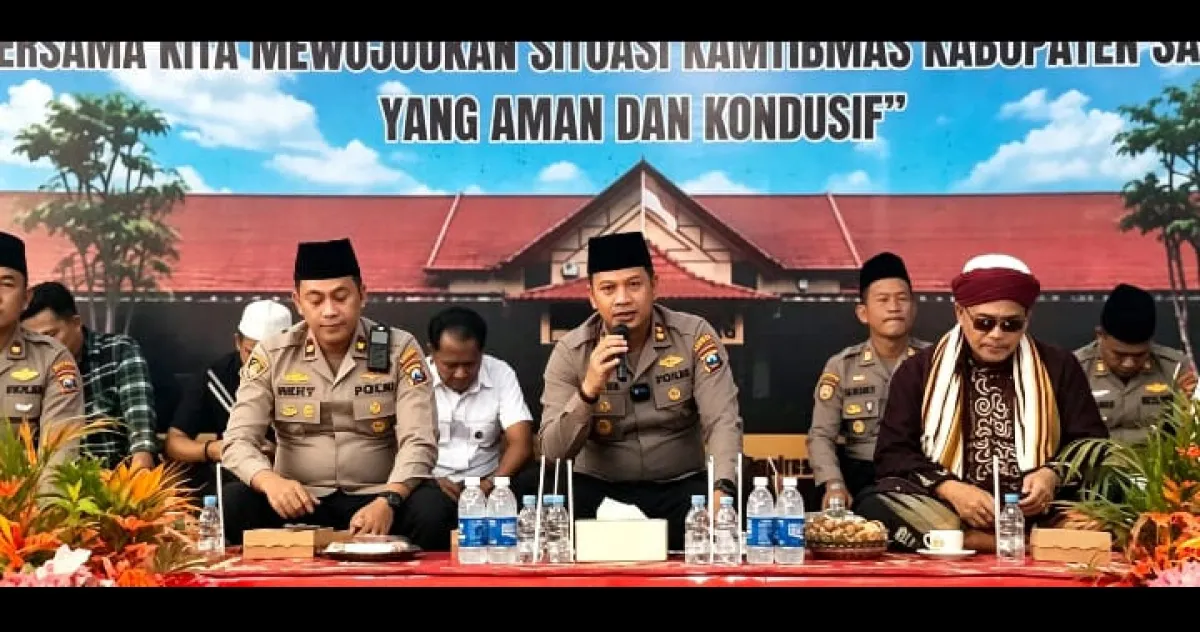 Pererat Sinergi dan Peringati Maulid Nabi, Polres Sampang Gelar Silaturahmi Bersama Elemen Masyarakat