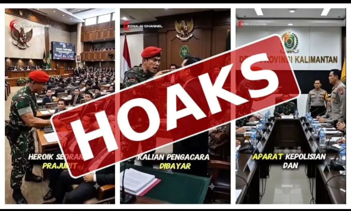 Dispenad Pastikan Video Prajurit TNI AD Tegur Pejabat Publik Adalah Konten Hoaks Berbasis AI