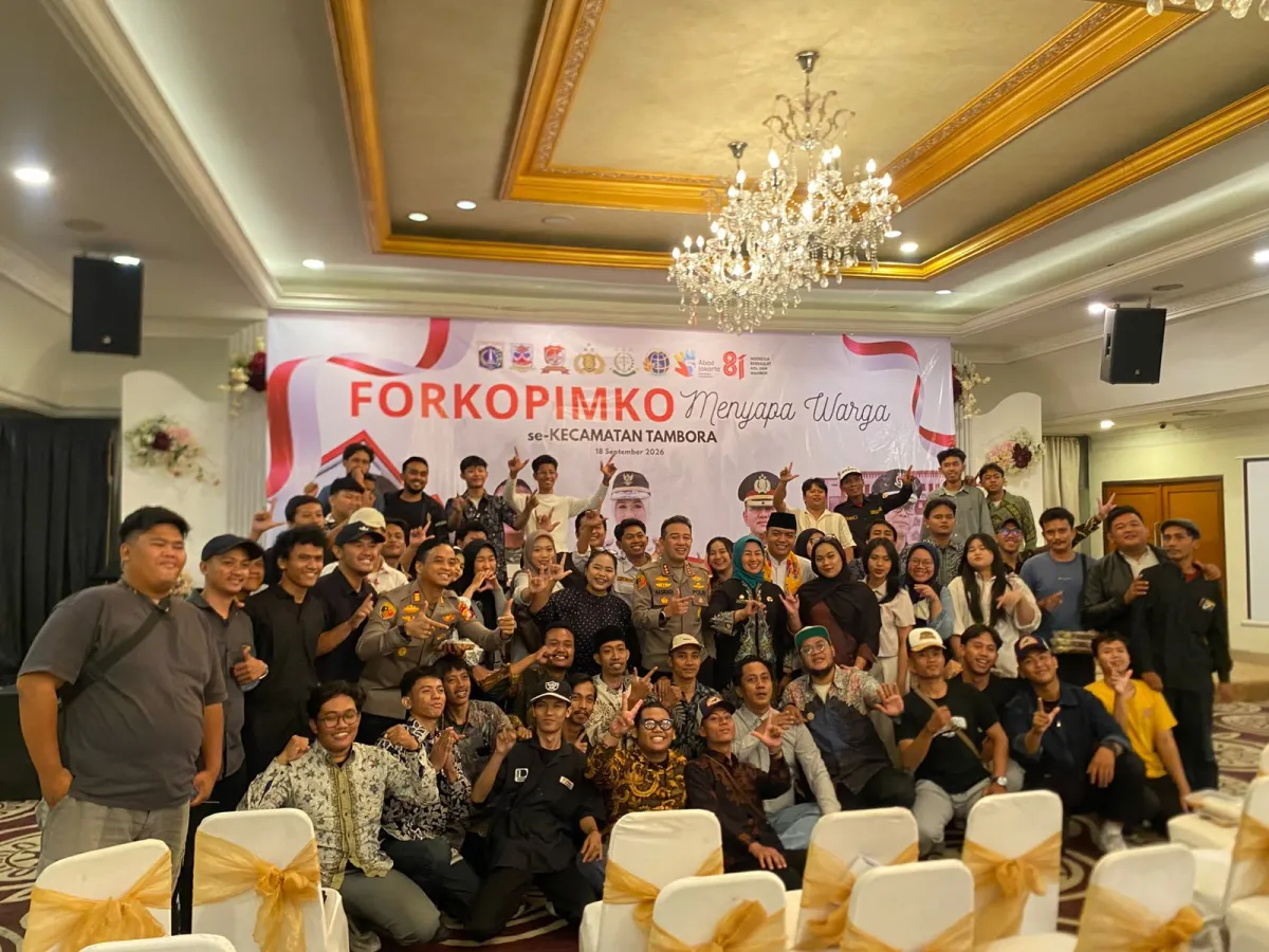 Forkopimko Jakarta Barat Menyapa Warga Tambora, Perkuat Sinergi Wujudkan Lingkungan Aman dan Nyaman