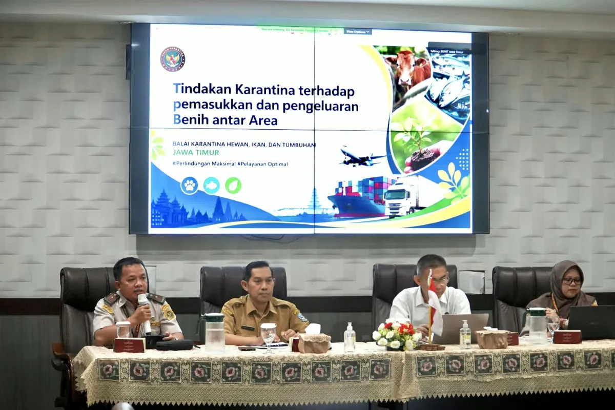 Perkuat Pengawasan Benih, Karantina dan Perbenihan Bahas Pedoman Terpadu