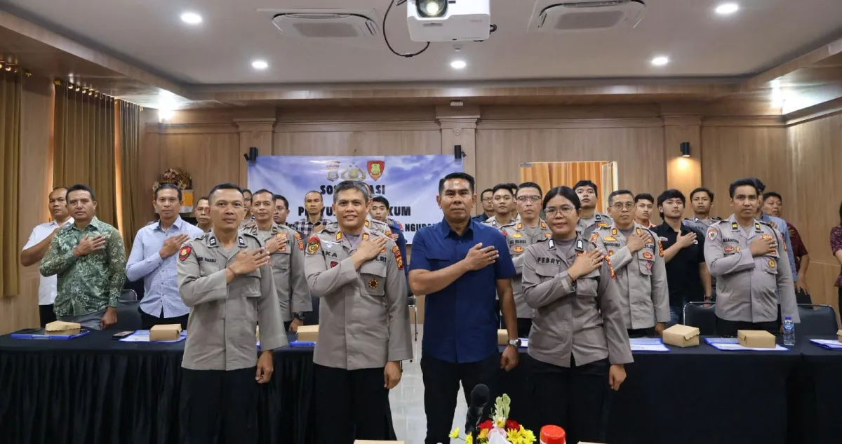 Cegah Pelanggaran, Polres Bandara Ngurah Rai Gelar Penyuluhan Hukum