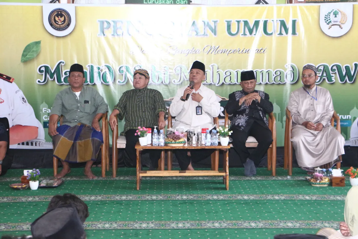 Jalin Silaturahmi, Abah Kirun dan Kadir Hadir Bersama Warga Binaan Lapas I Madiun dalam Peringatan Maulid Nabi 1448 H