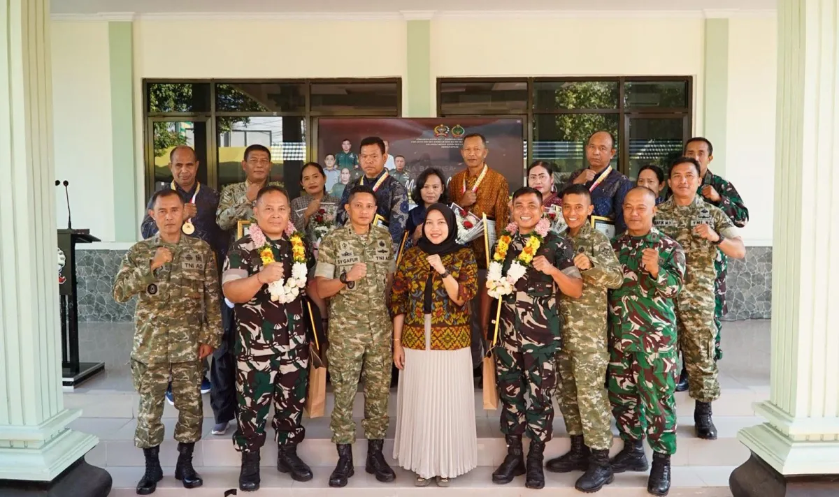 Pimpin Acara Pelepasan Prajurit, Dandim 1617/Jembrana: Purna Tugas Bukan Akhir Pengabdian