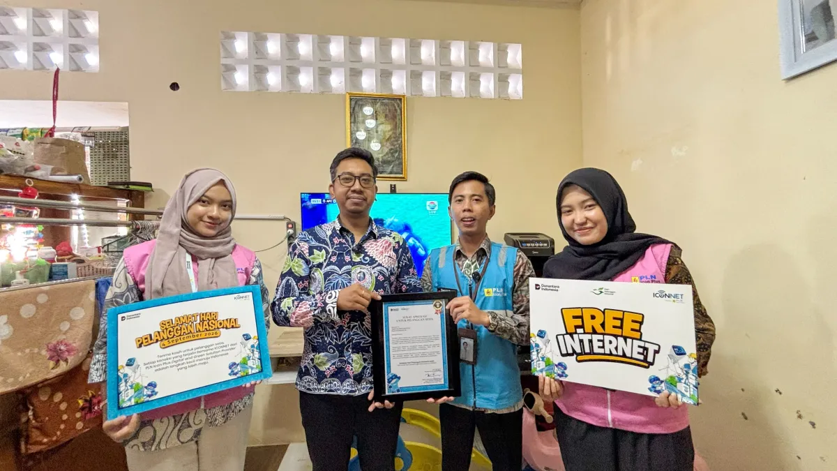 Hari Pelanggan Nasional 2026, PLN Icon Plus Jatim Apresiasi Pelanggan Loyal ICONNET di Malang