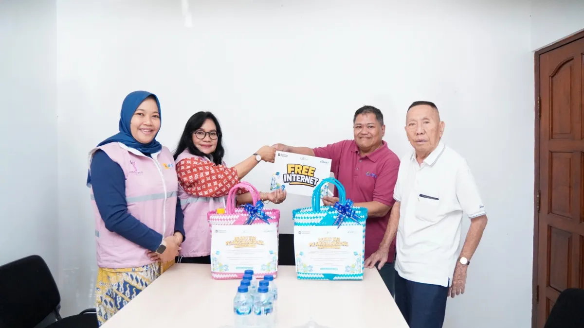 Direktur Pelayanan Teknologi Infomasi PLN Icon Plus Sapa Pelanggan Setia ICONNET di Hari Pelanggan Nasional 2026