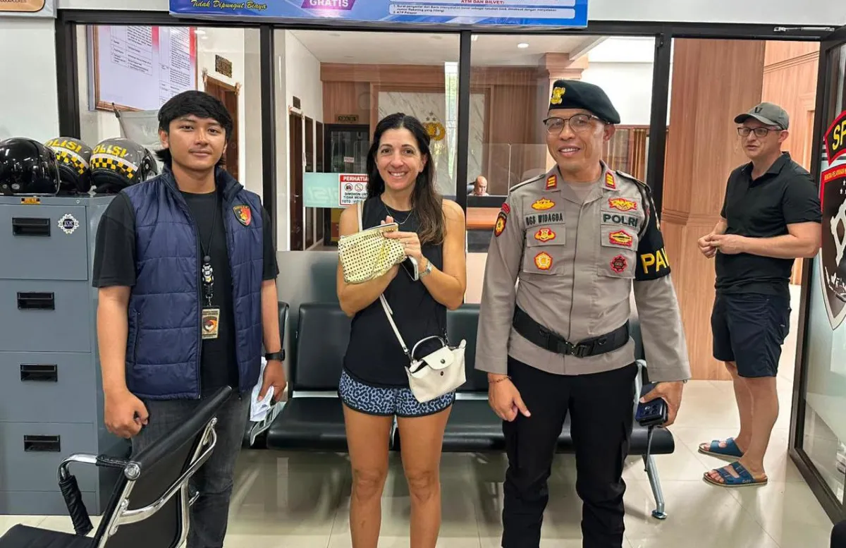 Respons Cepat Polres Bandara, Barang WNA Berhasil Dikembalikan