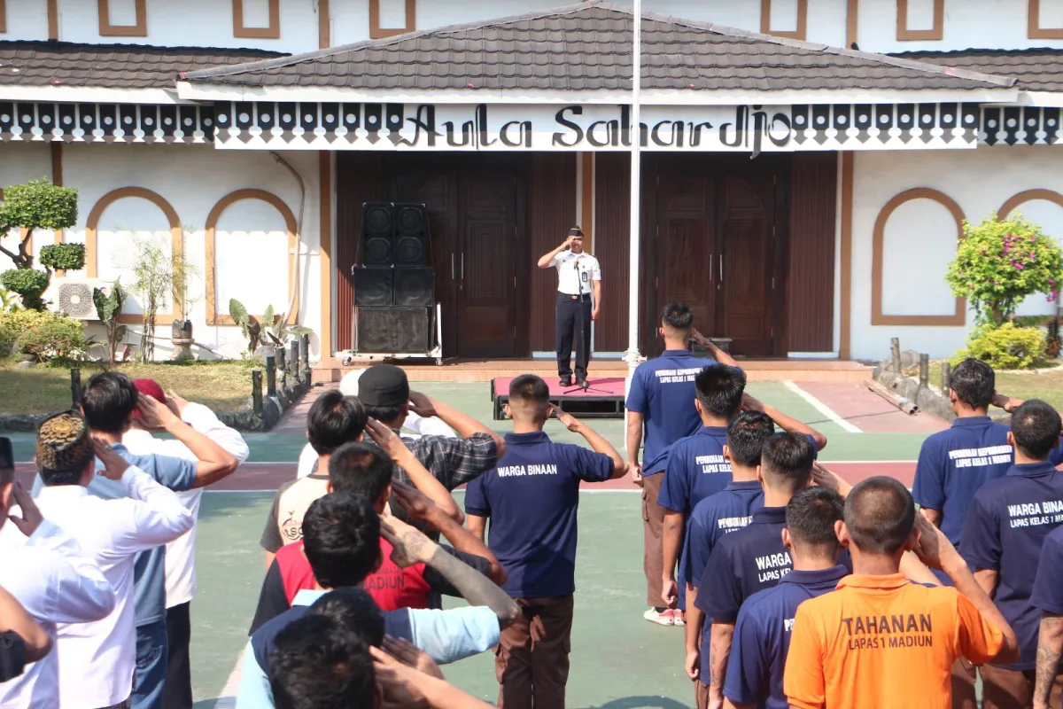 APEL PEMBINAAN 115 Warga Binaan Perkuat Disiplin dan Komitmen Mengikuti Program Pembinaan
