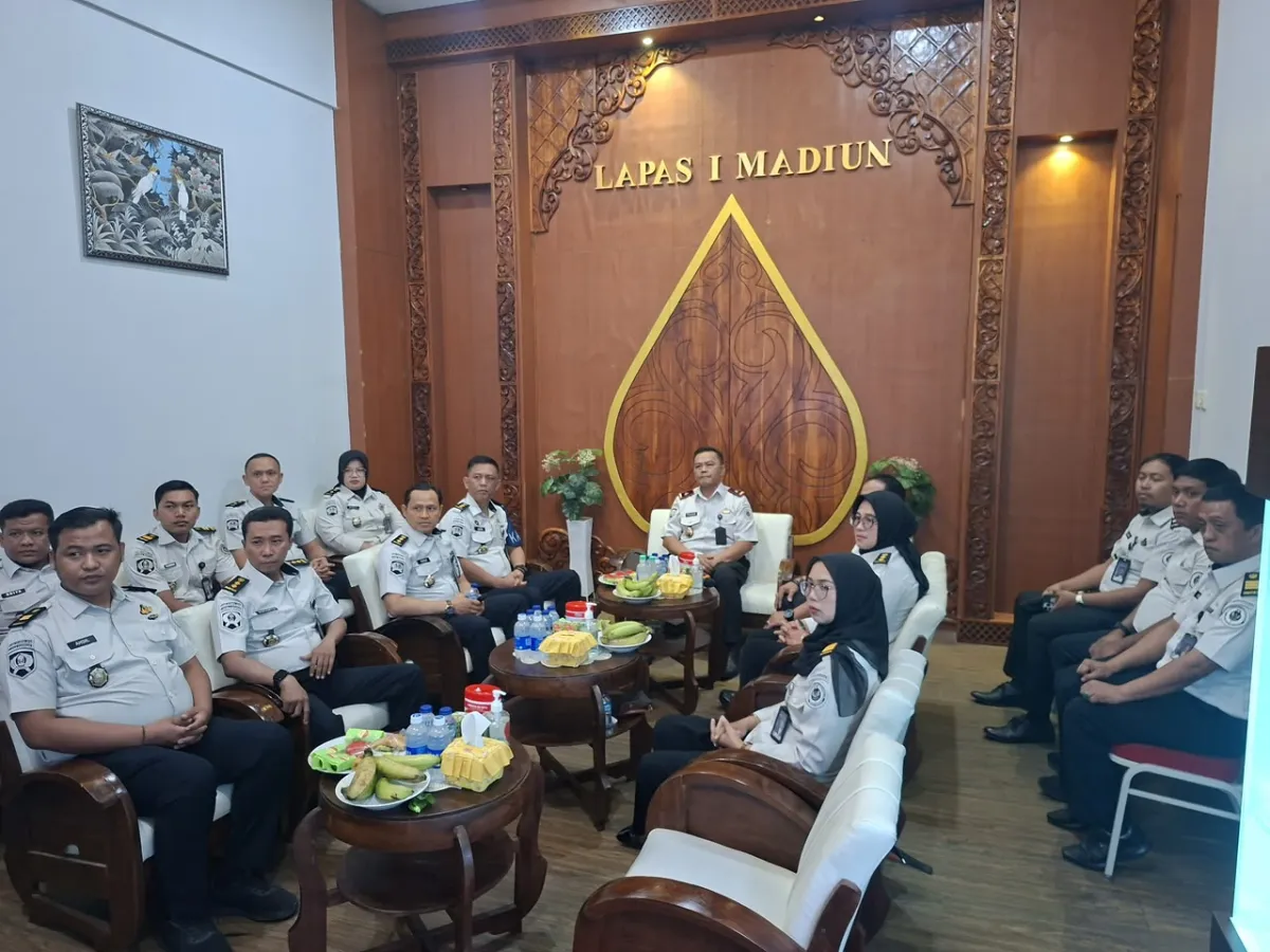 Jajaran Lapas I Madiun Ikuti Pengarahan Dirjenpas Secara Virtual, Perkuat Pelaksanaan Tugas