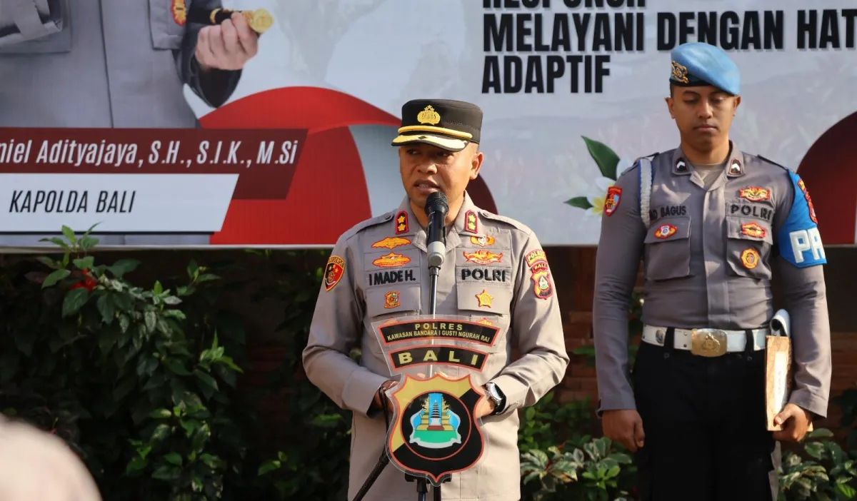 Kapolres Bandara Tekankan Kedisiplinan dan Kesiapsiagaan Personel Hadapi Dinamika Situasi