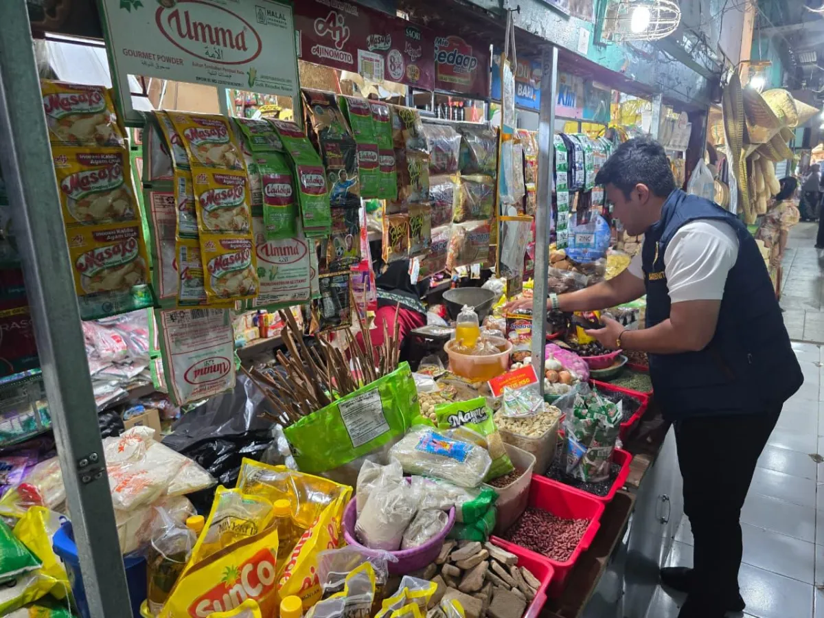 Satgas Pangan Polrestabes Surabaya Sidak Pasar, Stok dan Harga Beras Terpantau Aman