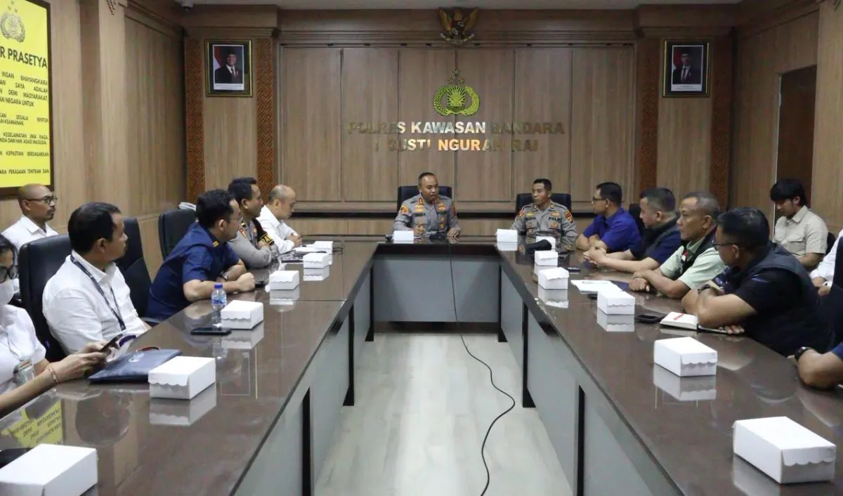 Polres Bandara Gelar Rakor Lintas Instansi, Tegaskan Penanganan Ancaman Bom