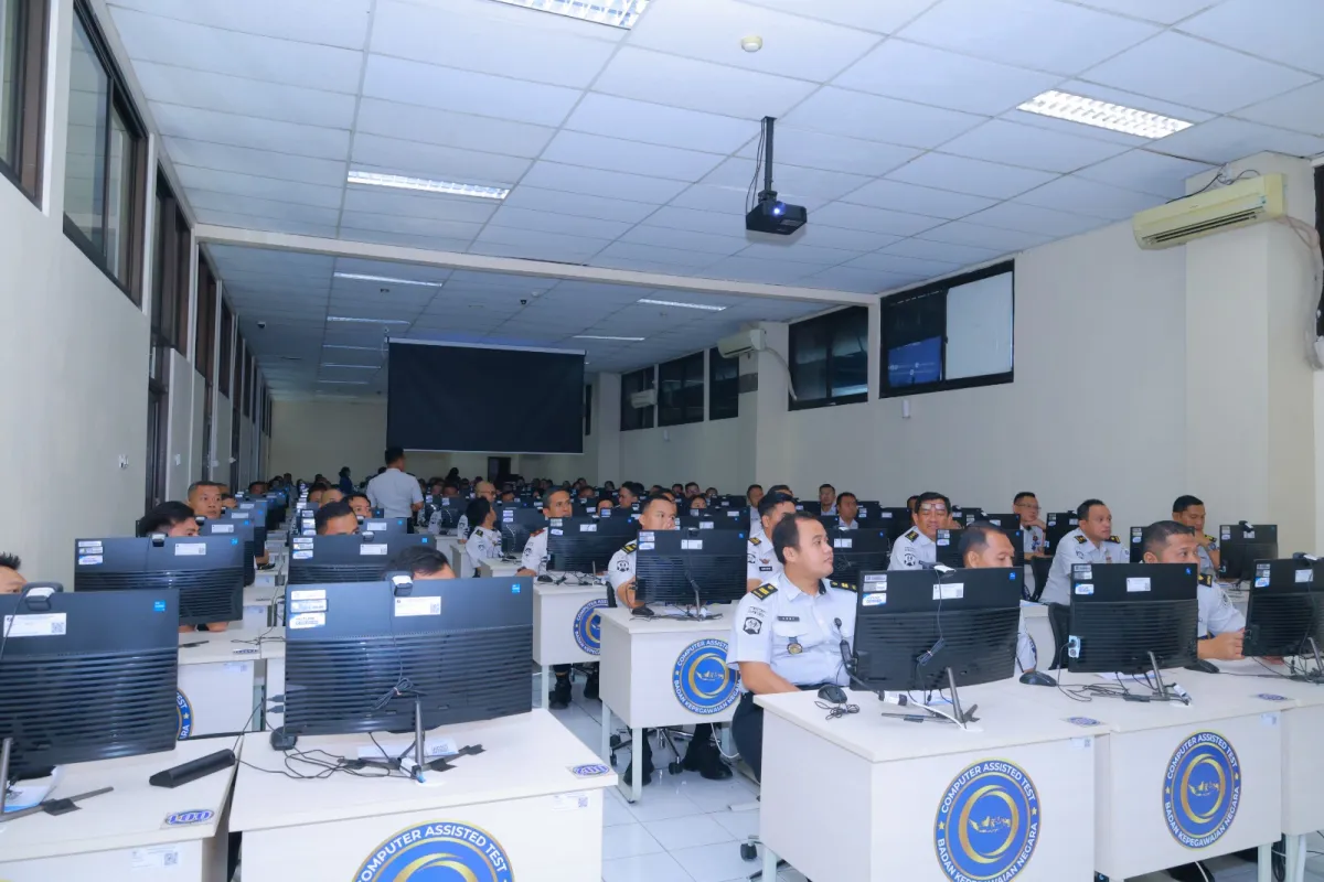 Uji Kompetensi Lapas Kelas I Madiun Ikuti Uji Kompetensi dan Potensi ASN dalam Program Profiling ASN