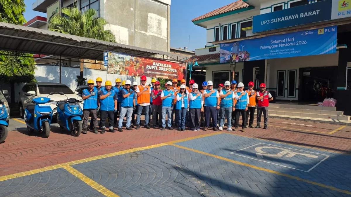 PLN Icon Plus Jatim dan PLN UP3 Surabaya Barat Perkuat K3 demi Pelayanan Kelistrikan yang Andal