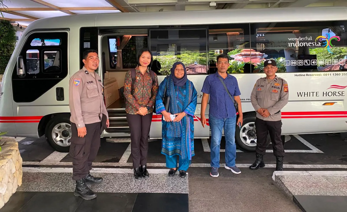 Delegasi IAWP Tiba di Bali, Polres Bandara I Gusti Ngurah Rai Siagakan Pengamanan