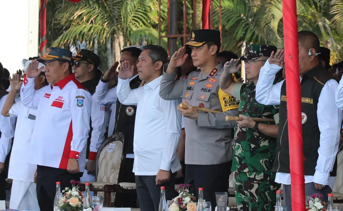 Kapolda Bali Hadiri Pengukuhan Abpednas dan Aslinmas Perkuat Sinergi Jaga Kamtibmas dan Tata Kelola Desa 