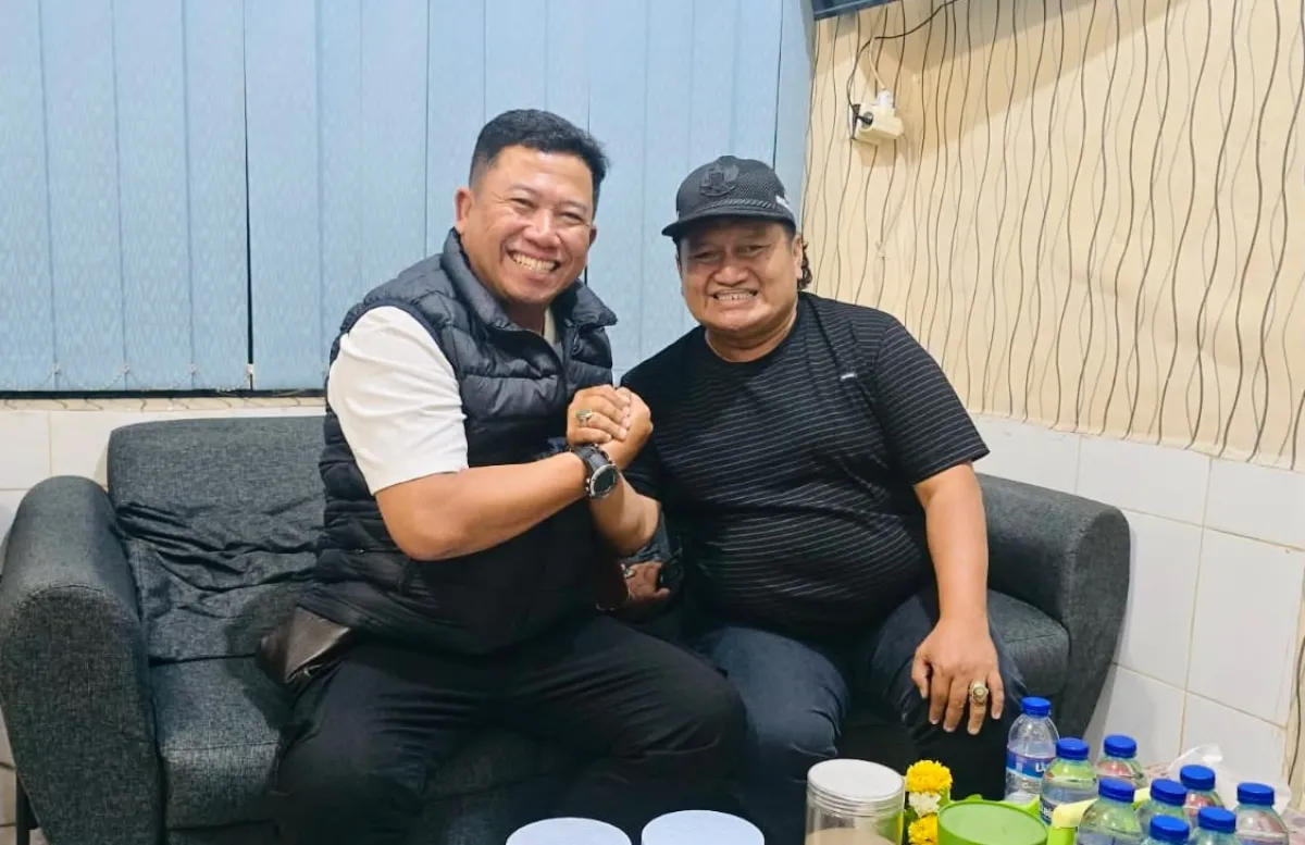 Pererat Sinergitas, Penasehat KWI dan Madas Sedarah Abah Samsul Silaturahmi ke Kapolsek Semampir