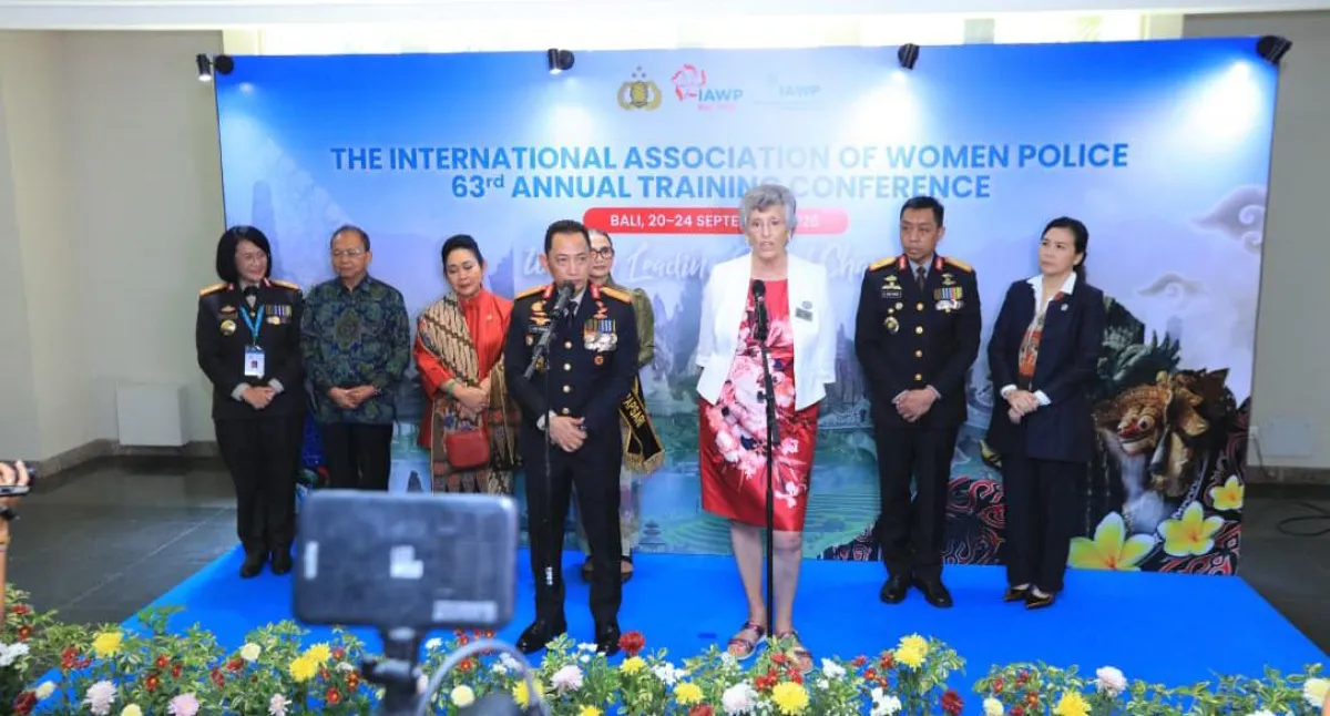IAWP ke-63 di Bali, Kapolri Dorong Peningkatan Kesetaraan Gender dan Profesionalisme Polwan