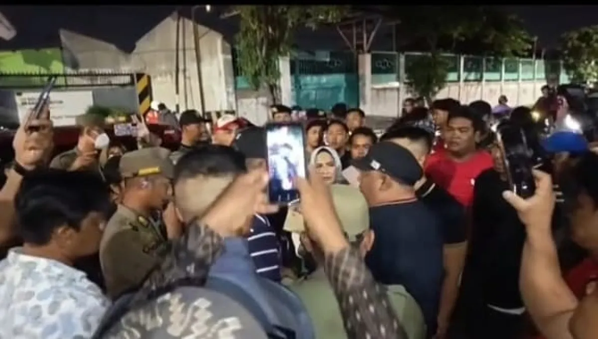 Kedatangan Petugas Gabungan ke Pasar Buah Tanjungsari Tuai Tanda Tanya, Pedagang Minta Kejelasan