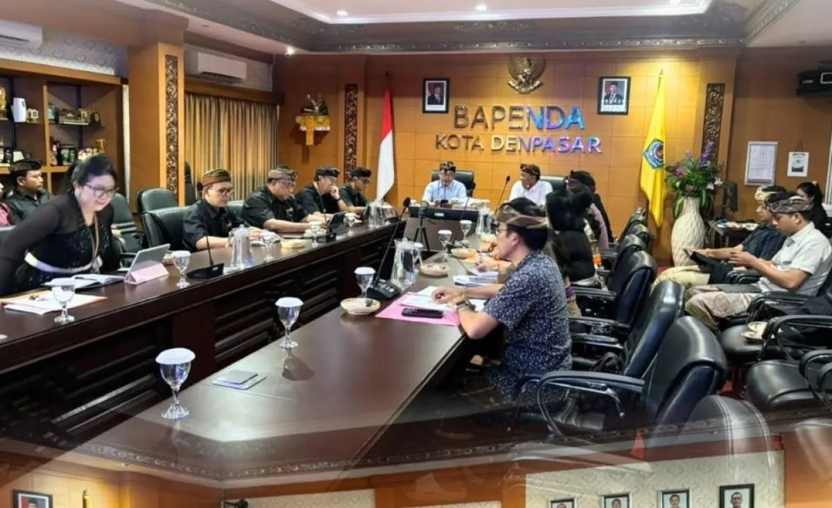 Rapat Bersama Bapenda Kota Dempasar, Samakan Persepsi Perjanjian Kerja Sama Intergrasi Data Pertanahan dan BPHTB