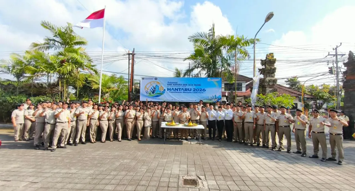 66 Tahun UUPA, Kantor Pertanahan Gianyar Teguhkan Komitmen Transformasi Pelayanan
