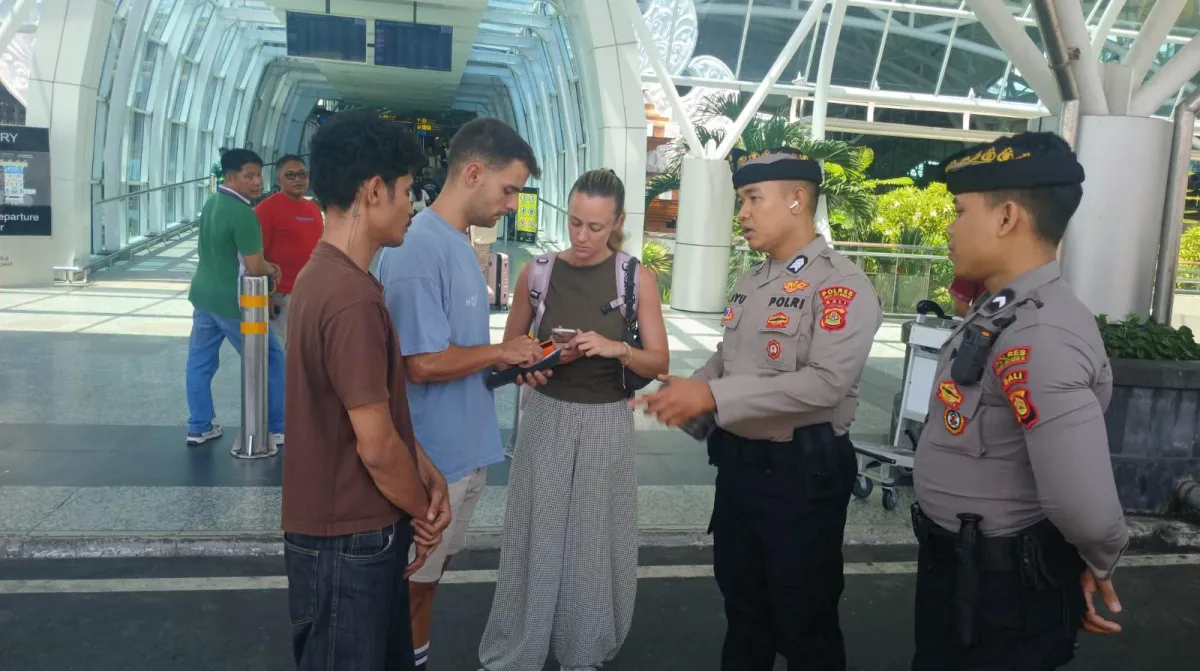 Polres Bandara Optimalkan Pengamanan di Terminal Internasional