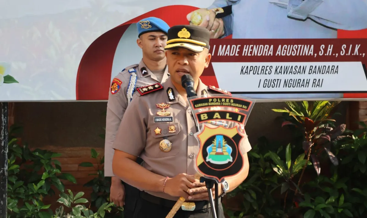 Kapolres Bandara Tekankan Disiplin dan Kinerja Personel dalam Apel Jam Pimpinan
