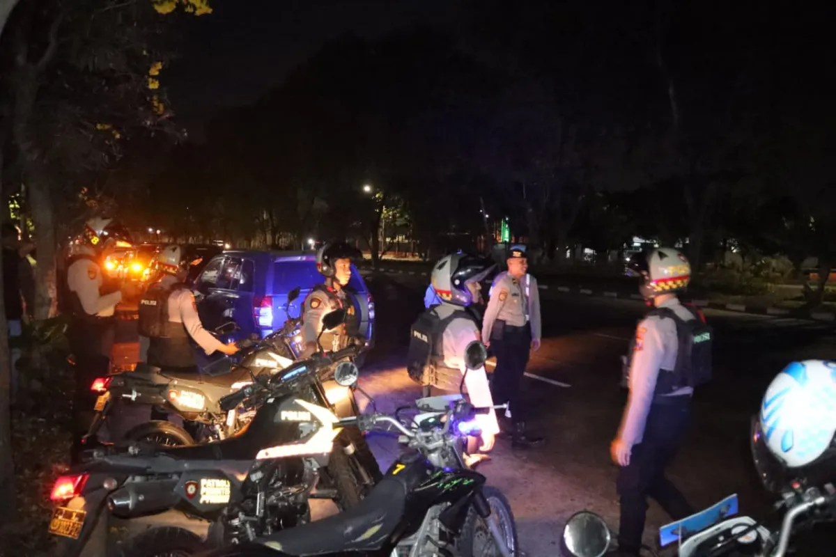 Antisipasi Gangster, Polres Pelabuhan Tanjung Perak Gencarkan Patroli Malam