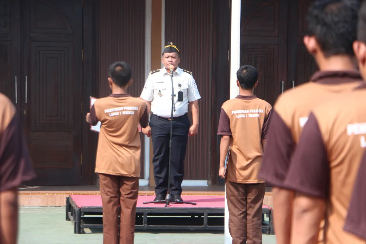 MENATA LANGKAH Lapas Kelas I Madiun Dorong Warga Binaan Jalani Proses Pembinaan dengan Penuh Tanggung Jawab